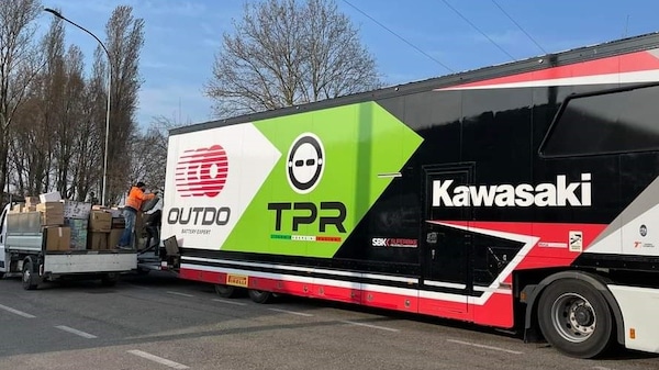 SBK, Pedercini: un camion (e braccia) in aiuto del popolo ucraino