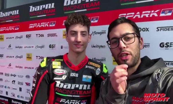 Luca Bernardi: “I colori sono bellissimi, ma bisogna anche andare forte”