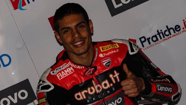 Test Misano, Rinaldi: “A Portimao mi sono rotto una costola, ora sono al 95%”