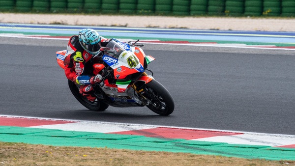 Test Misano, Bassani: “Non ho cercato il tempo”