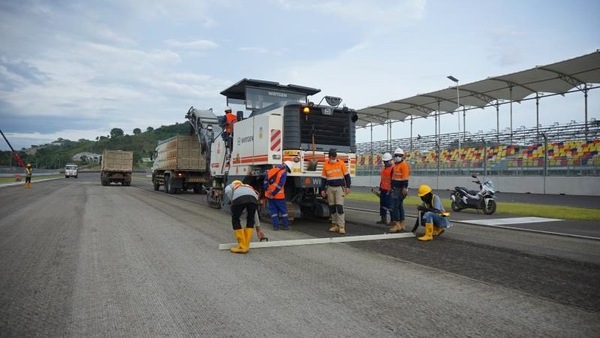 GP Indonesia, ecco tutti i lavori svolti per migliorare l’asfalto