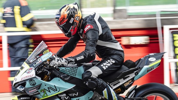 Test Misano SBK, Oettl: “La Panigale è complessa, ma fantastica”