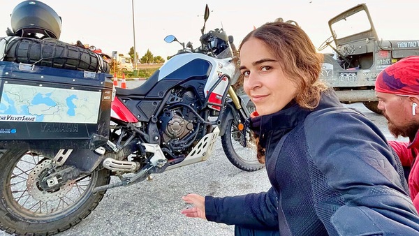 Francesca D’Alonzo, dall’Italia alla Turchia con la Yamaha Téneré