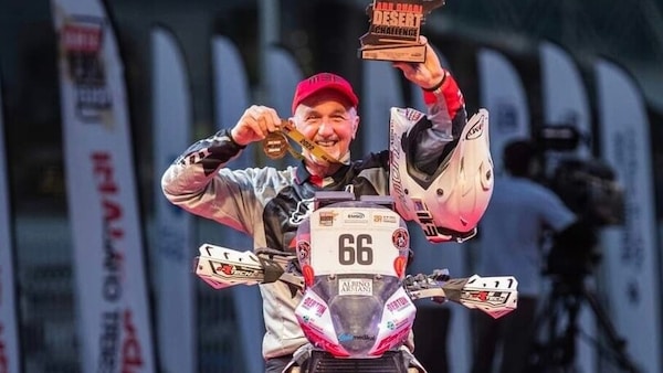 Off Road: Franco Picco insignito della medaglia d'oro al valore atletico
