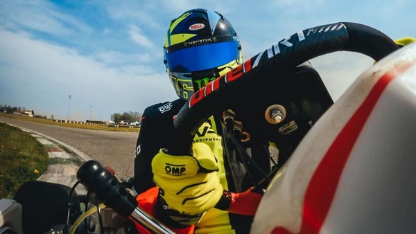 GT: Valentino Rossi, allenamento in kart per arrivare al top