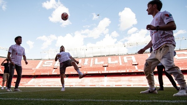 Vinales, Arenas e Guevara calciatori per un giorno