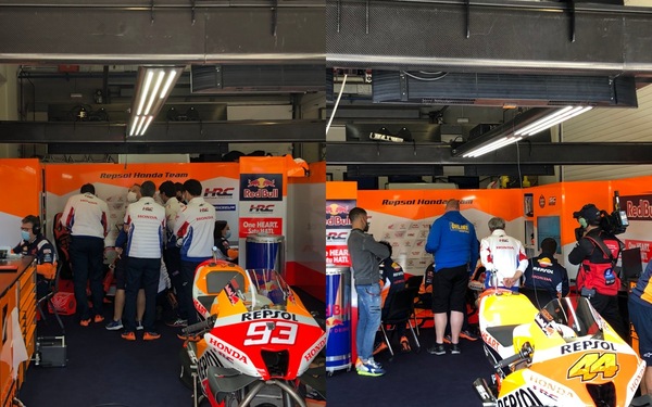 Marquez guida lo sviluppo, Espargaro ai margini: la situazione nel box Honda
