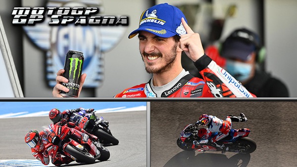 MotoGP Spagna: Bagnaia la spunta su Quartararo, Martin delude ancora