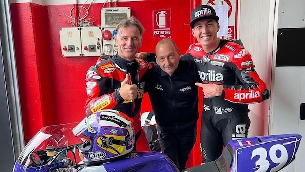MotoGP, la gag tra Gramigni e Aleix Espargarò a Misano