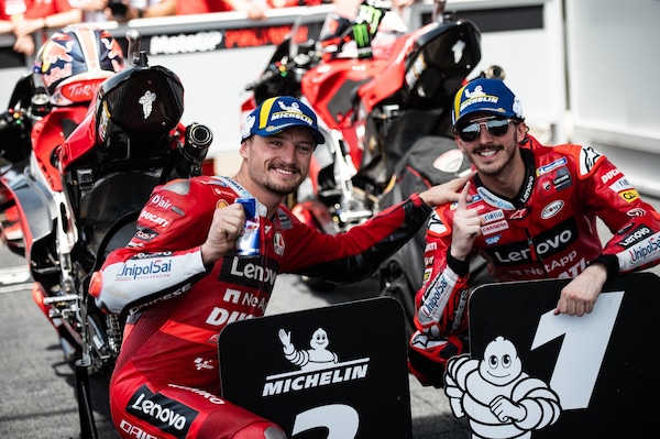 MotoGP, Bagnaia consiglia Ducati: “Mi piacerebbe che Miller restasse”