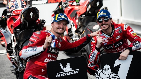 MotoGP, Bagnaia consiglia Ducati: “Mi piacerebbe che Miller restasse”