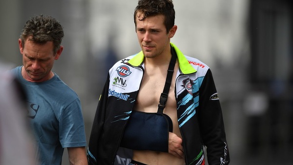 SBK Estoril: Oettl alza bandiera  bianca, weekend già finito