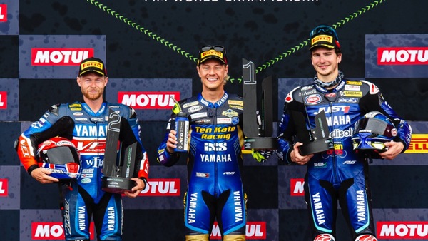 SSP600 Estoril: Aegerter vince una folle Gara 2, Baldassarri è 3°