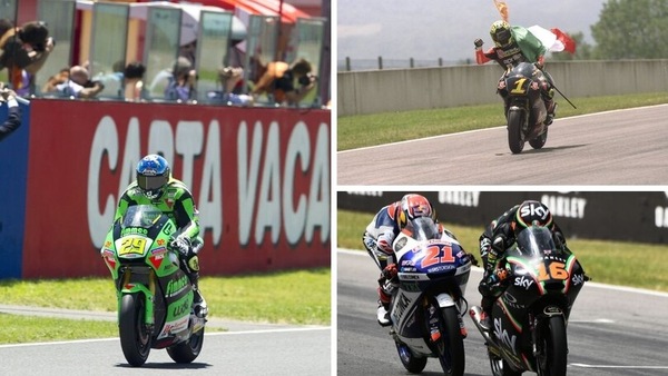 Mugello, i piloti più vincenti nelle classi minori: Biaggi re della 250