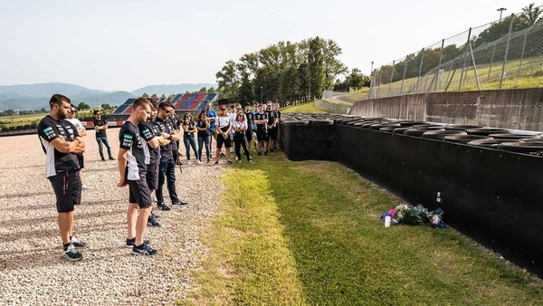 Moto3 Mugello, il team Pruestel ricorda Jason Dupasquier