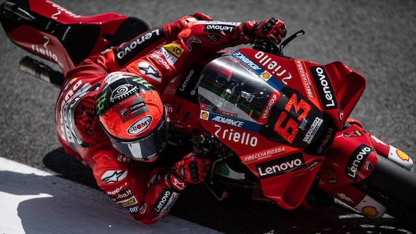 MotoGP Mugello, Bagnaia: “Impressionante vedermi dalla Shoulder Cam”