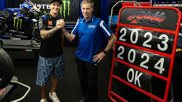MotoGP, Quartararo ha detto sì: El Diablo resta con Yamaha