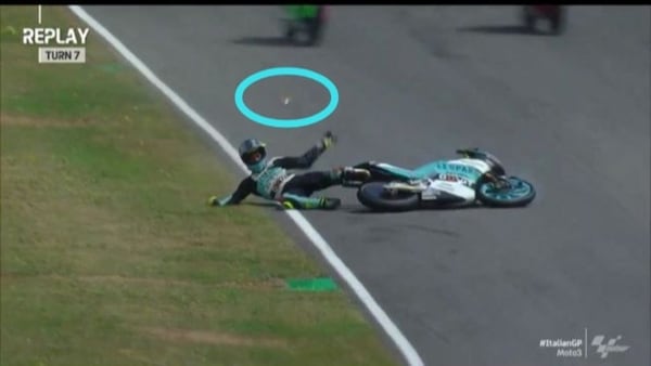 Moto3, Foggia: “Al Mugello sono caduto per colpa di una visiera a strappo”