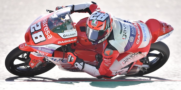 Moto3 Catalogna: Guevara strabiliante in gara, ritiro per Foggia