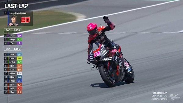 MotoGP, Aleix Espargaro e la gaffe delle esultanze anticipate