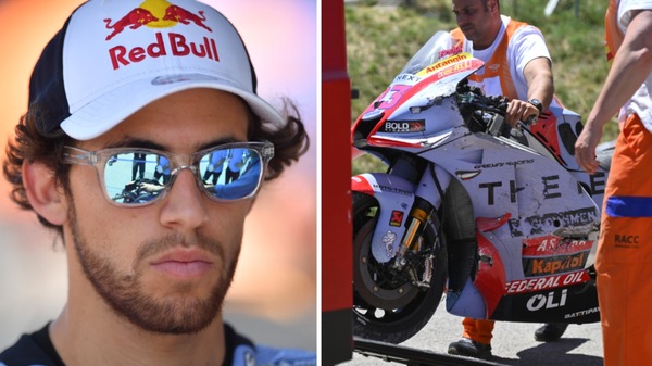 GP Catalunya, Bastianini:  “La caduta? Ho perso un piazzamento importante”