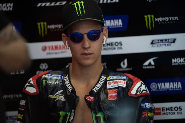 MotoGP Germania, Quartararo: “Aderenza troppo bassa per me, spero cambi”