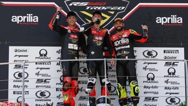 Aprilia RS 660 Cup: doppietta di Maxwell Toth nel round del Mugello