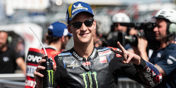 MotoGP Germania, Quartararo: “Fortunato con la scelta della gomma”