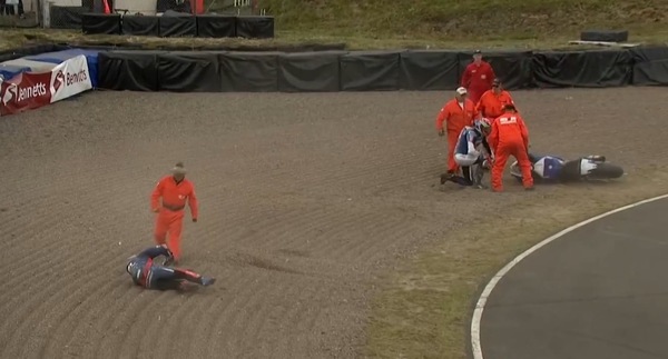 BSB Knockhill: O'Halloran protagonista, ma che paura per Haslam!