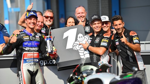 Dalla Q1 alla pole: capolavoro di Aegerter nelle qualifiche MotoE ad Assen