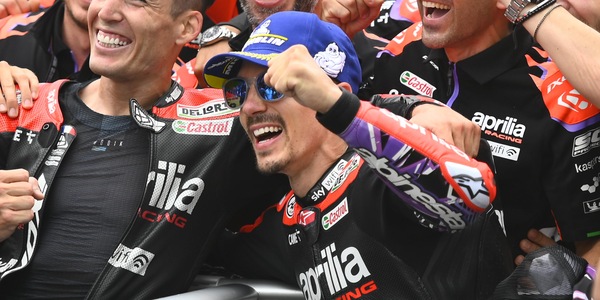 GP Assen, Vinales esulta: "Ringrazio Aprilia per aver creduto in me ”