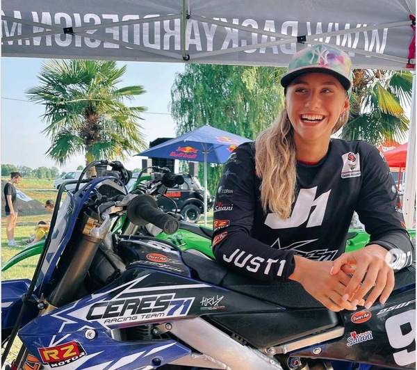 Spavento per Giorgia Blasigh in allenamento