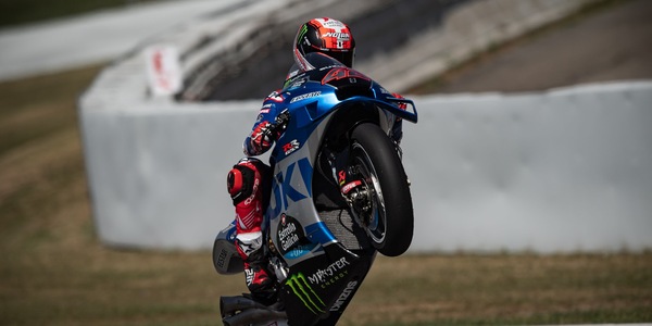 MotoGP, la Suzuki GSX-RR 2020 è approdata a casa di Alex Rins