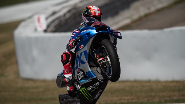 MotoGP, la Suzuki GSX-RR 2020 è approdata a casa di Alex Rins