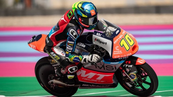 Moto3 Gran Bretagna: Diogo Moreira in pole per la prima volta in carriera