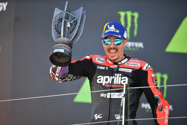 MotoGP, Vinales: “Ho pensato alla vittoria, l'Aprilia è forte ovunque”