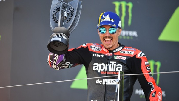 MotoGP, Vinales: “Ho pensato alla vittoria, l'Aprilia è forte ovunque”