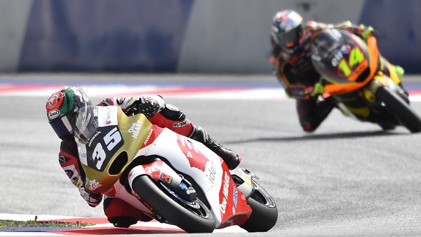 Moto2 Austria: Chantra leader delle FP2, Vietti momentaneamente in Q1