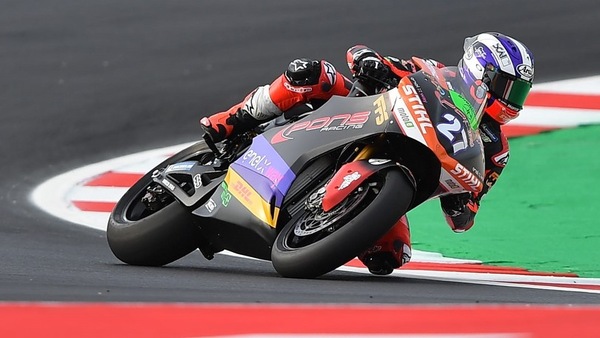 MotoE Misano: Casadei al comando nelle FP, bene anche Ferrari