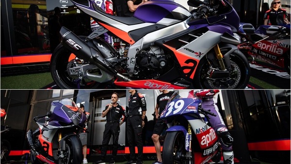Aprilia omaggia il suo primo titolo mondiale: svelata la RSV4 XTrenta