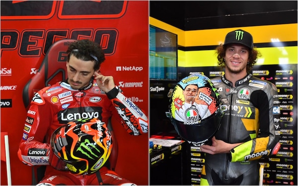 "Giacobez" e non solo: ecco i caschi speciali di Misano!