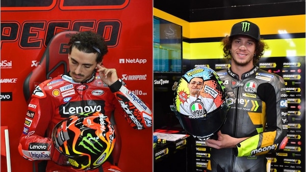 "Giacobez" e non solo: ecco i caschi speciali di Misano!