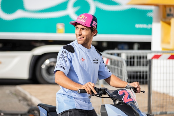 Test MotoGP, Bastianini: “Ho provato il telaio 2023, c'è ancora da fare”
