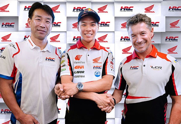 MotoGP, ufficiale il rinnovo tra Nakagami e HRC