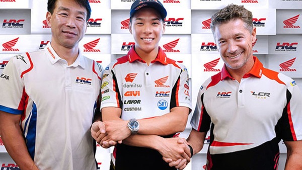 MotoGP, ufficiale il rinnovo tra Nakagami e HRC