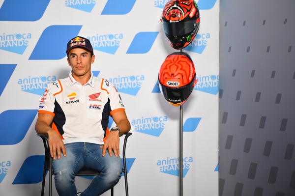 MotoGP, Marquez: “Ho l'1% di possibilità di fare podio, esserci è già un sogno”