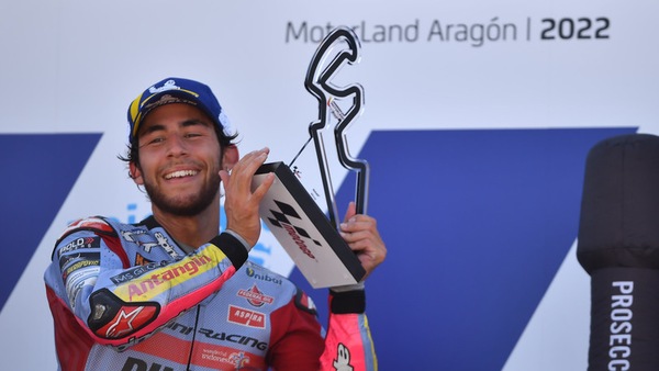 GP Aragon, Bastianini: “Sapevo di poter fare un sorpasso pulito, ed è andata bene"