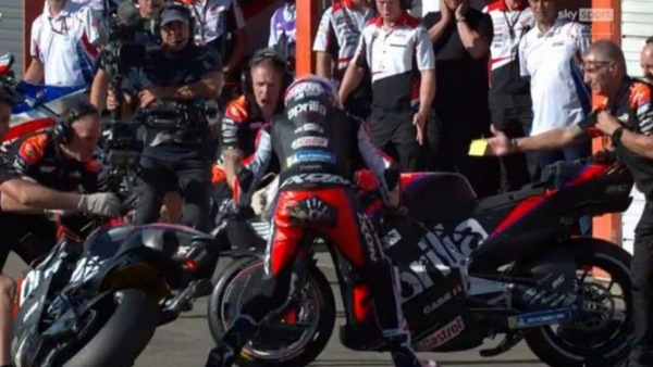 GP Motegi, A.Espargaro deluso: "Hanno dimenticato di togliere la mappa eco. Ero da podio"