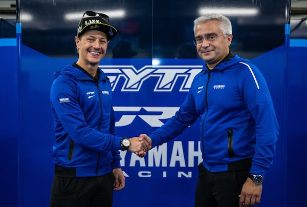 SBK 2023, arriva Aegerter nel team Yamaha GRT