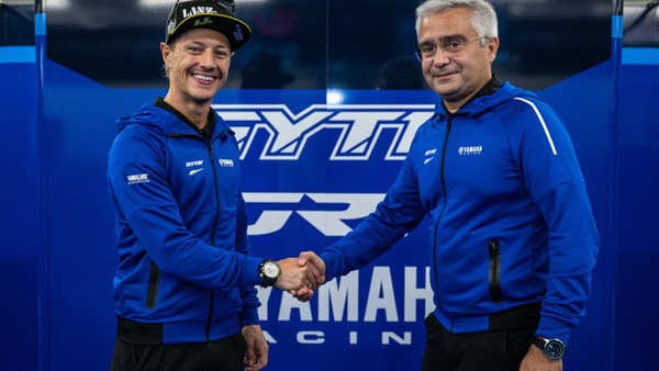 SBK 2023, arriva Aegerter nel team Yamaha GRT